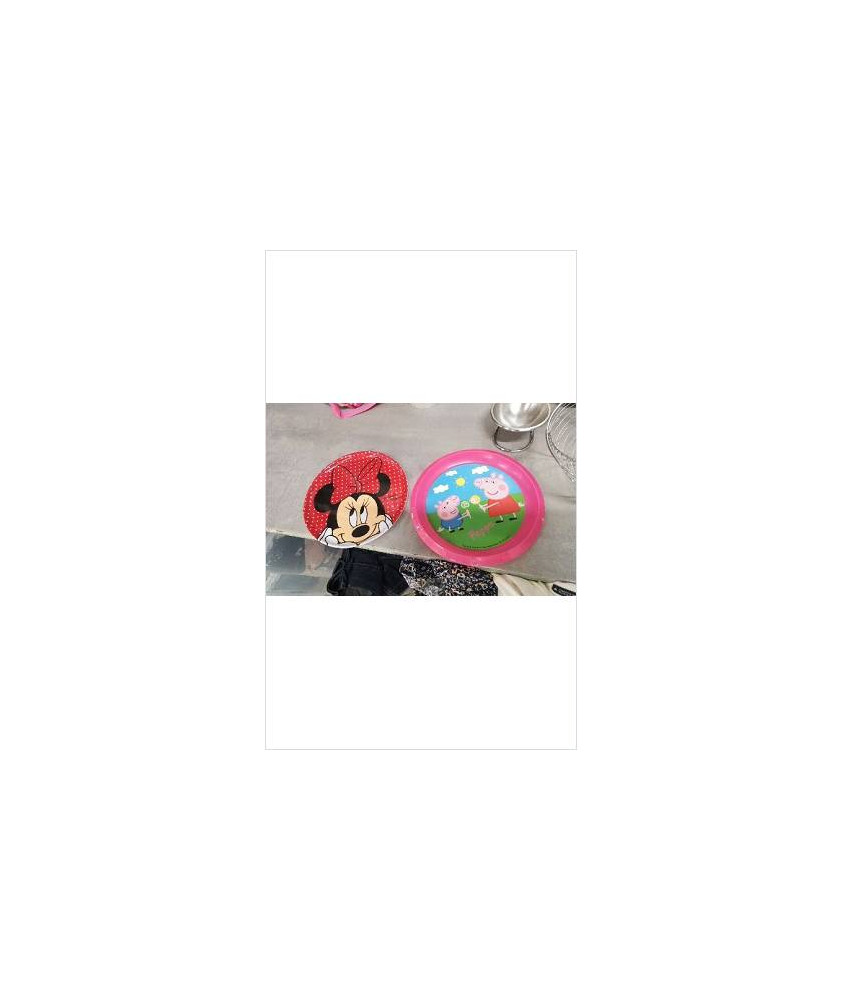 ASSIETTE PLASTIQUE ENFANT 