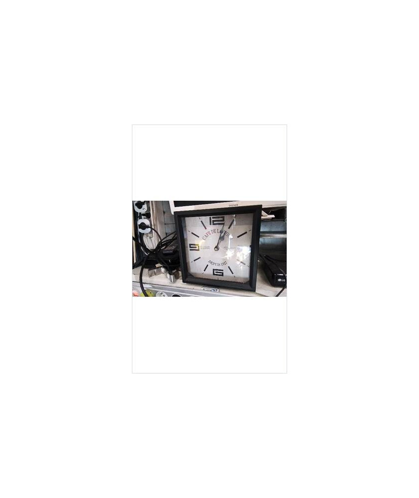 DECO HORLOGE CARREE - CAFE DE LA TOUR