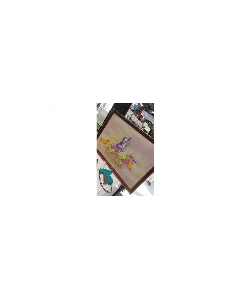 CADRE PEINTURE SUR SOIE 