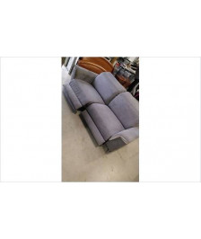 CANAPE RELAX ELECTRIQUE GRIS ( A NETTOYER)