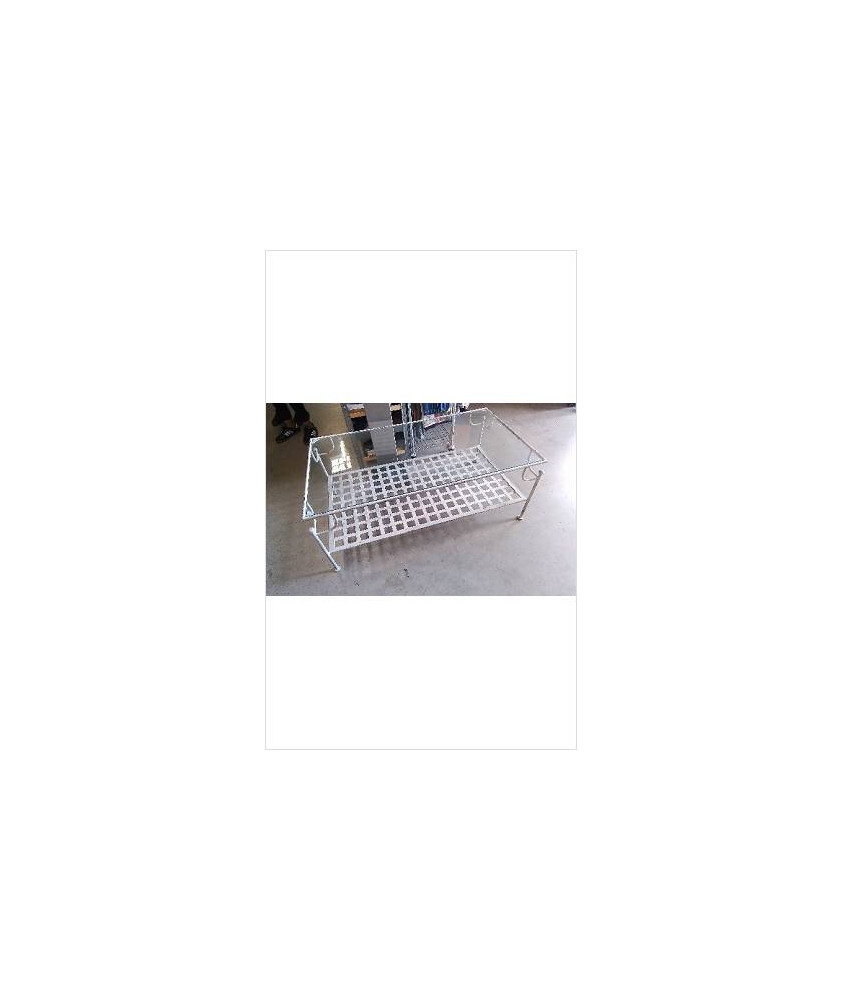 TABLA BASSE METAL VERRE