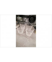 VERRES A PIED X4