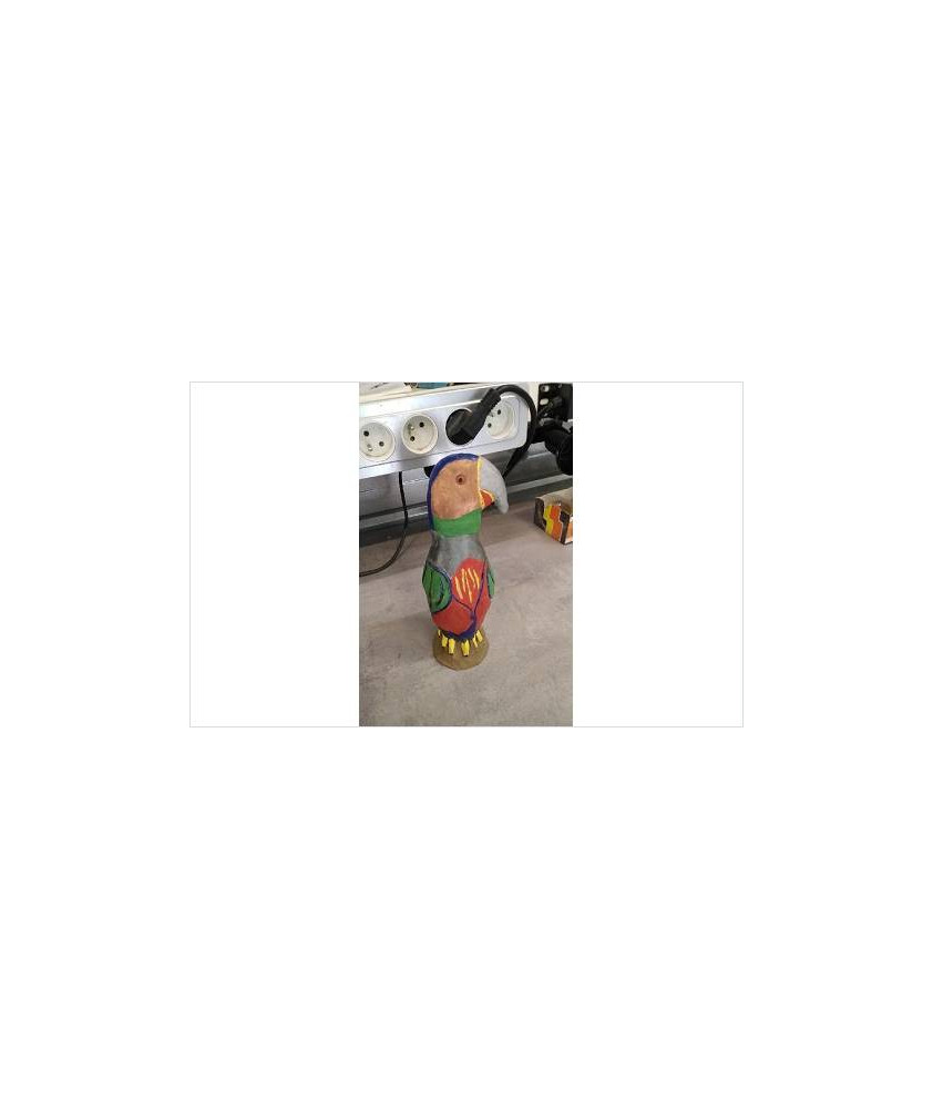 DECO TERRE PERROQUET 