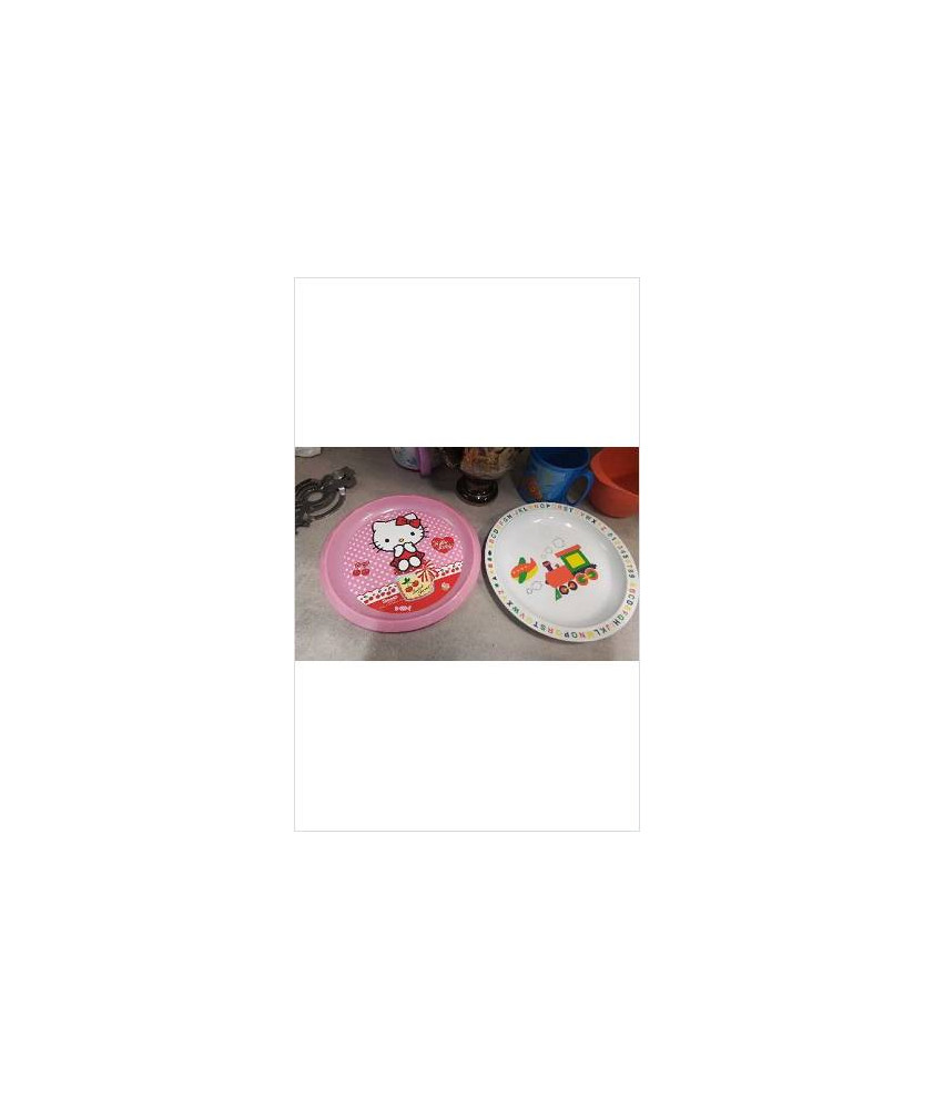 ASSIETTE PLASTIQUE ENFANT