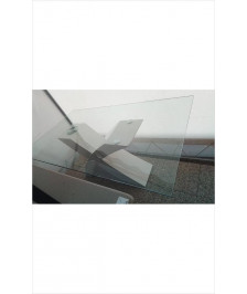 TABLE DESSUS VERRE (PIED EN LETAT) 