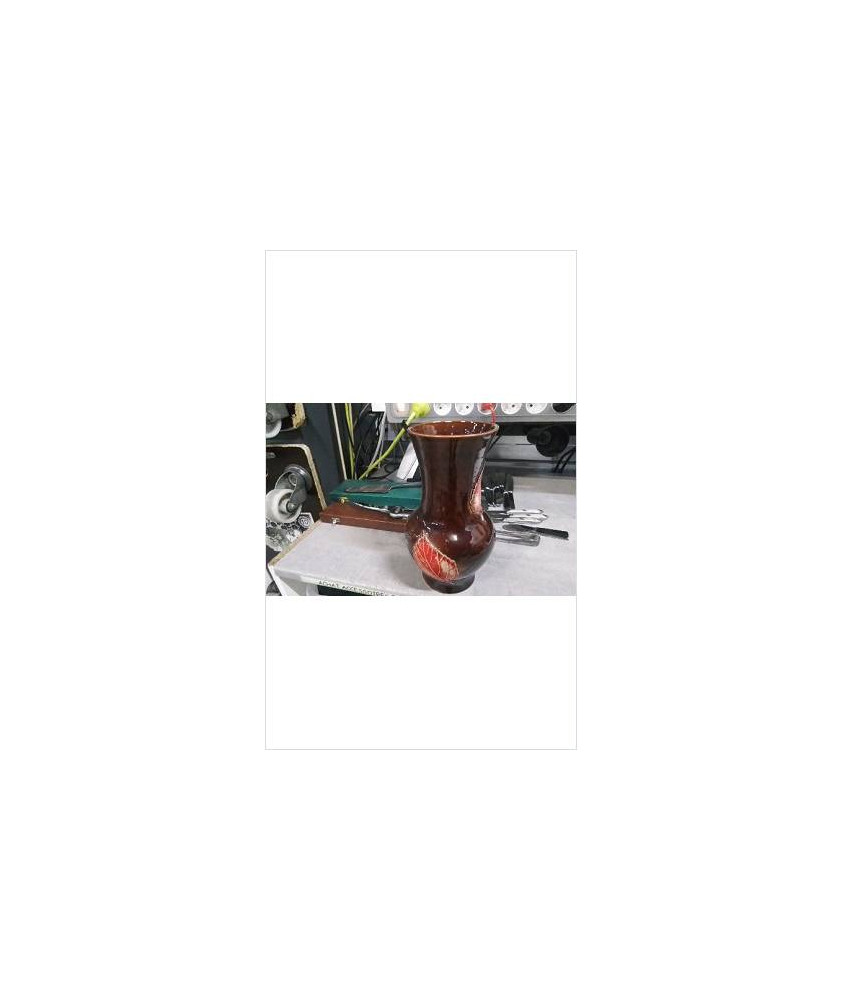 VASE FEUILLES 