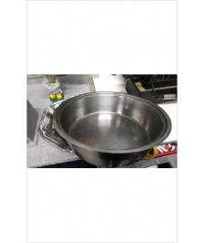PLAT CREUX ROND INOX 