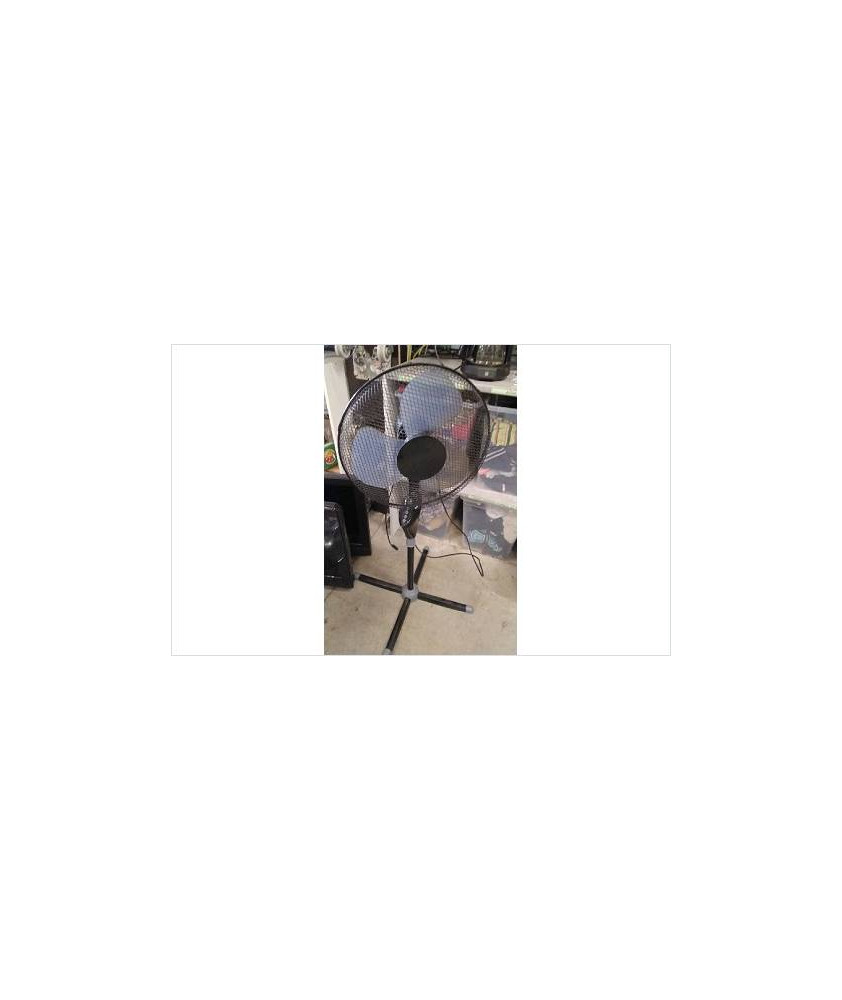 VENTILATEUR SUR PIED NOIR 