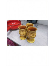 VERRES  EN TERRE X3 