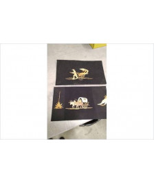 DECO ASIATIQUE SUR TISSU