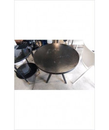 TABLE BASSE MÉTAL NOIRE 