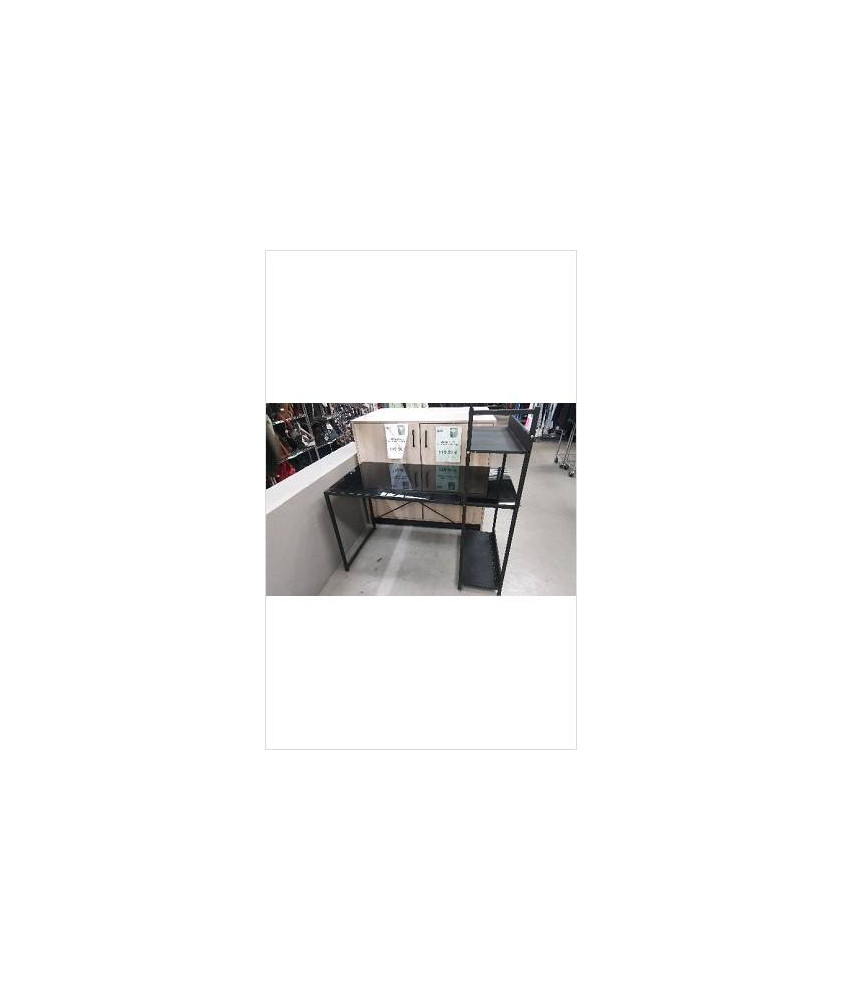 BUREAU DESSUS VERRE 