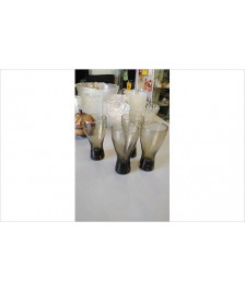 VERRES MARRON X4 