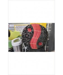 LAMPE NOIRE ROUGE