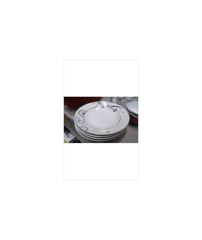 ASSIETTES CREUSES X4 