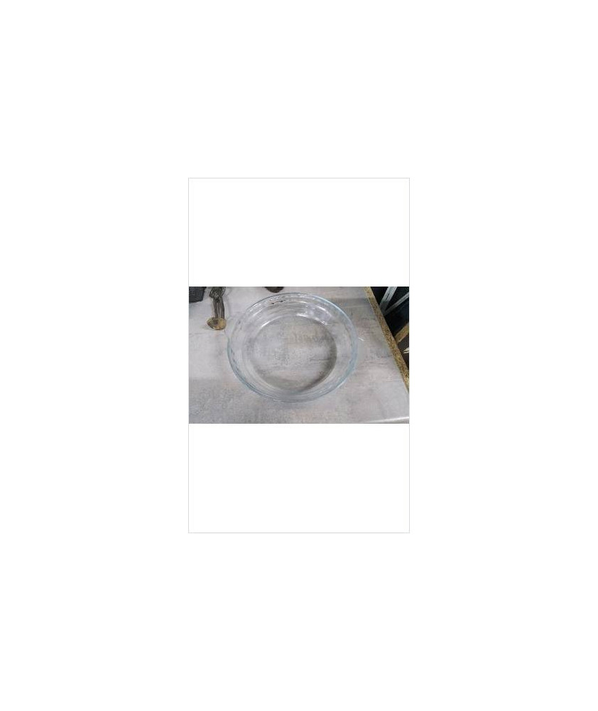 PLAT ROND VERRE