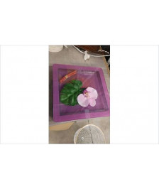 DECO VERRE ORCHIDEE 