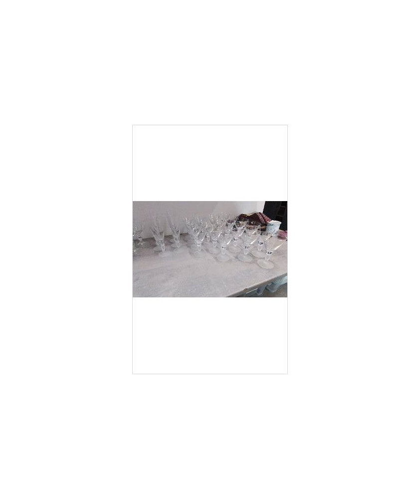 VERRES CRISTAL LE LOT 