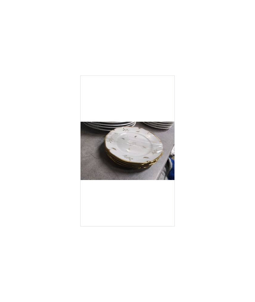 ASSIETTES PM DOREES 