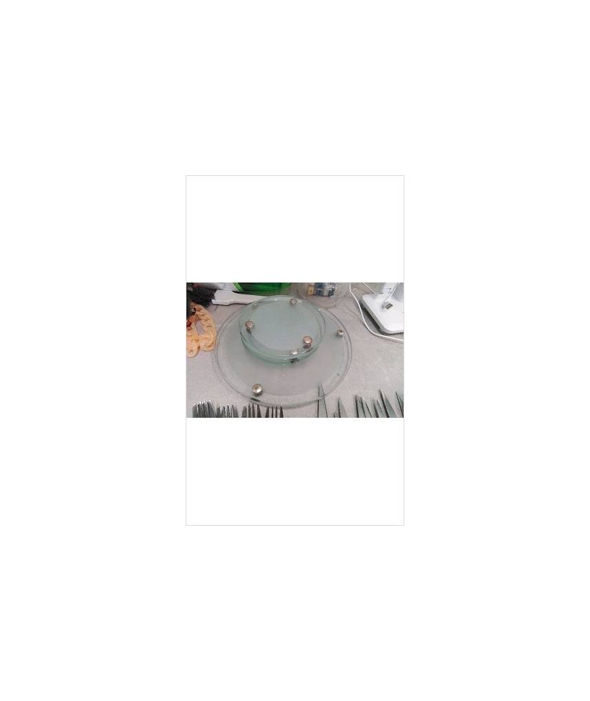 DESSOUS DE PLATS VERRE