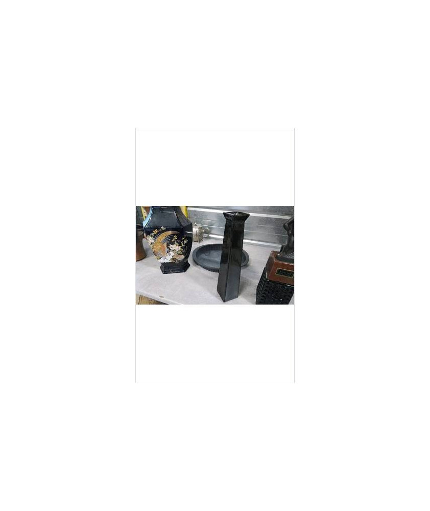 VASE VERRE NOIR