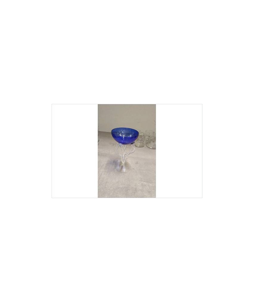 COUPE VERRE BLEUE