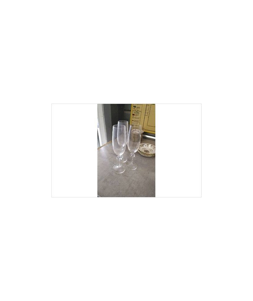 FLUTES CRISTAL X3