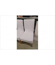 CHAISE TISSU PIED BOIS