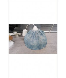 SUSPENSION TISSU BLEU