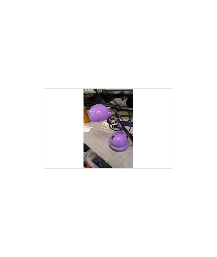 LAMPE DE BUREAU VIOLETTE