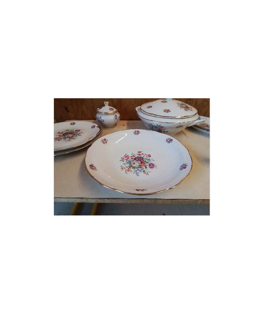 TOURTIER EN CERAMIQUE DECOREE