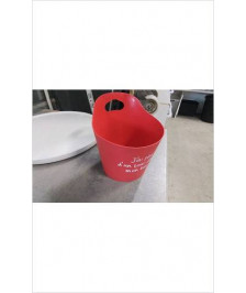 RANGEMENT ROUGE PLASTIQUE 