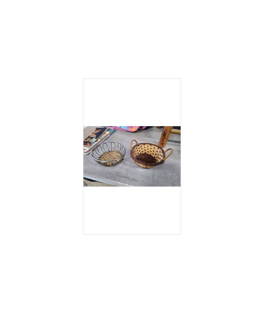 MINI CORBEILLE TRESSEE 