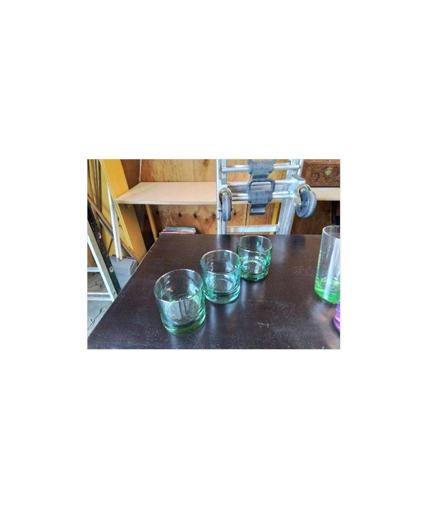 LOT DE 3 VERRES 