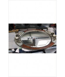 MIROIR ANCIEN OVALE