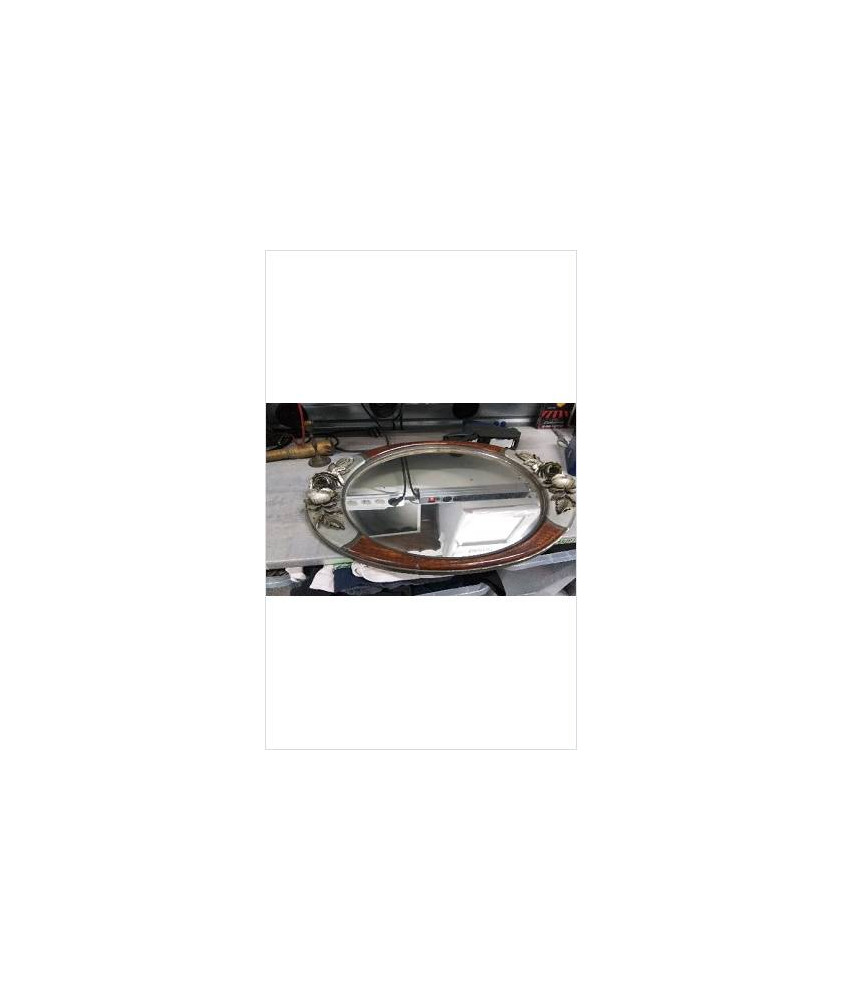 MIROIR ANCIEN OVALE
