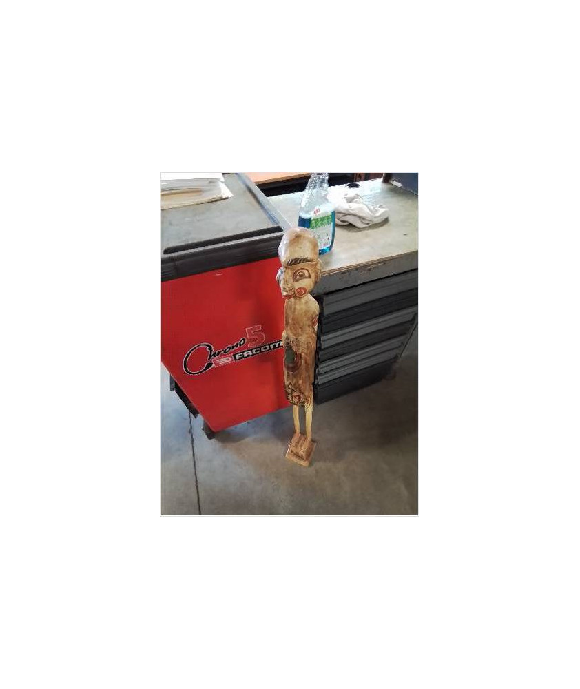 STATUE AFRICAIN BOIS 100CM