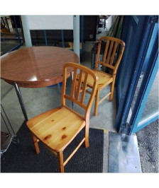PAIRE CHAISES PIN