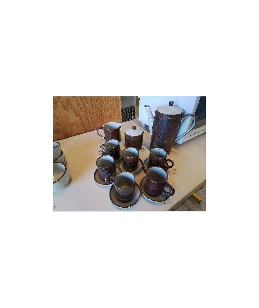 SERVICE A CAFE EN GRES 