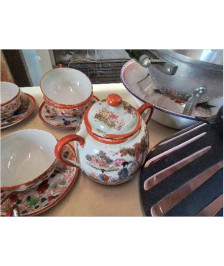 POT À SUCRE STYLE ASIATIQUE 