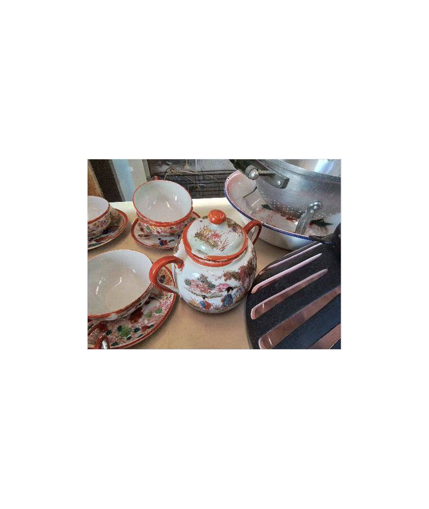 POT À SUCRE STYLE ASIATIQUE 
