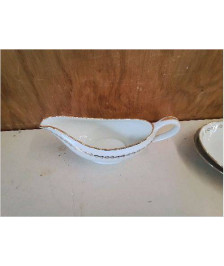 SAUCIÈRE AVEC BORDURE DORÉ 