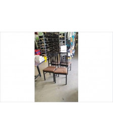 CHAISE BOIS TISSU
