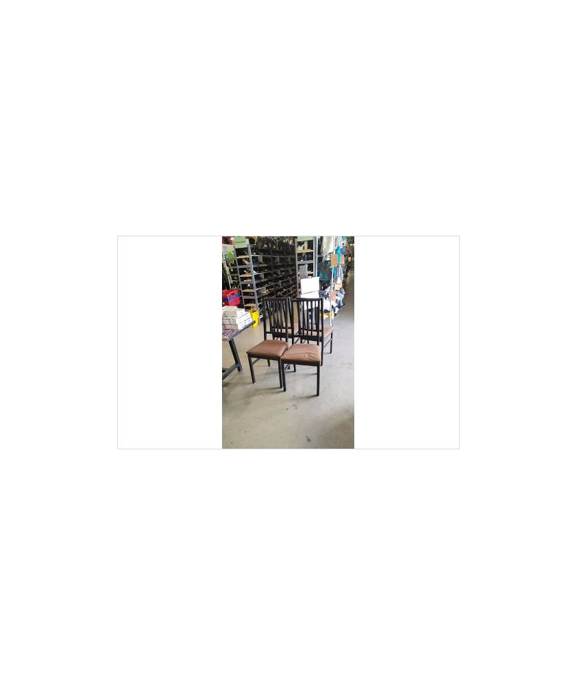 CHAISE BOIS TISSU