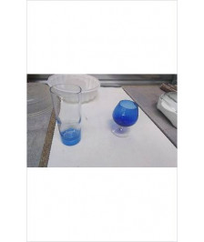 VERRE BLEU