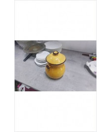 POUBELLE DE TABLE JAUNE 
