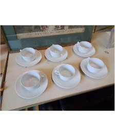 SERVICE A CAFÉ EN PORCELAINE