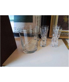 SERVICE EN VERRE TAILLÉ 