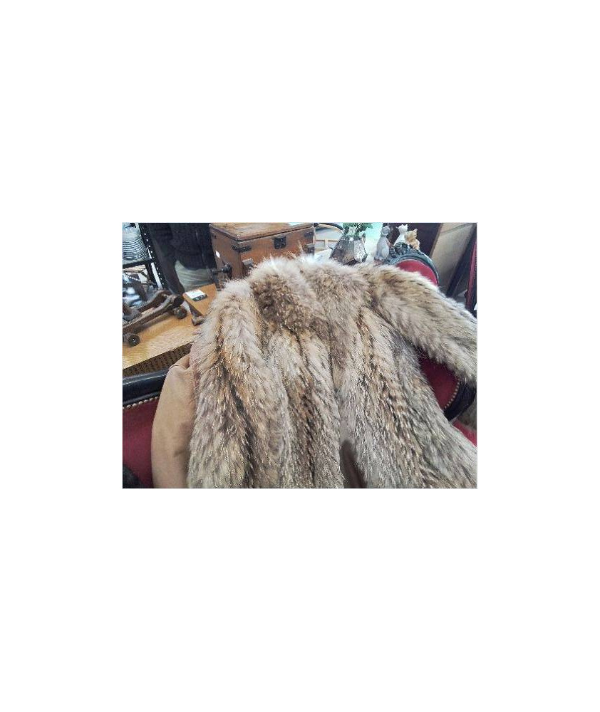 MANTEAU DE FOURRURE RENARD