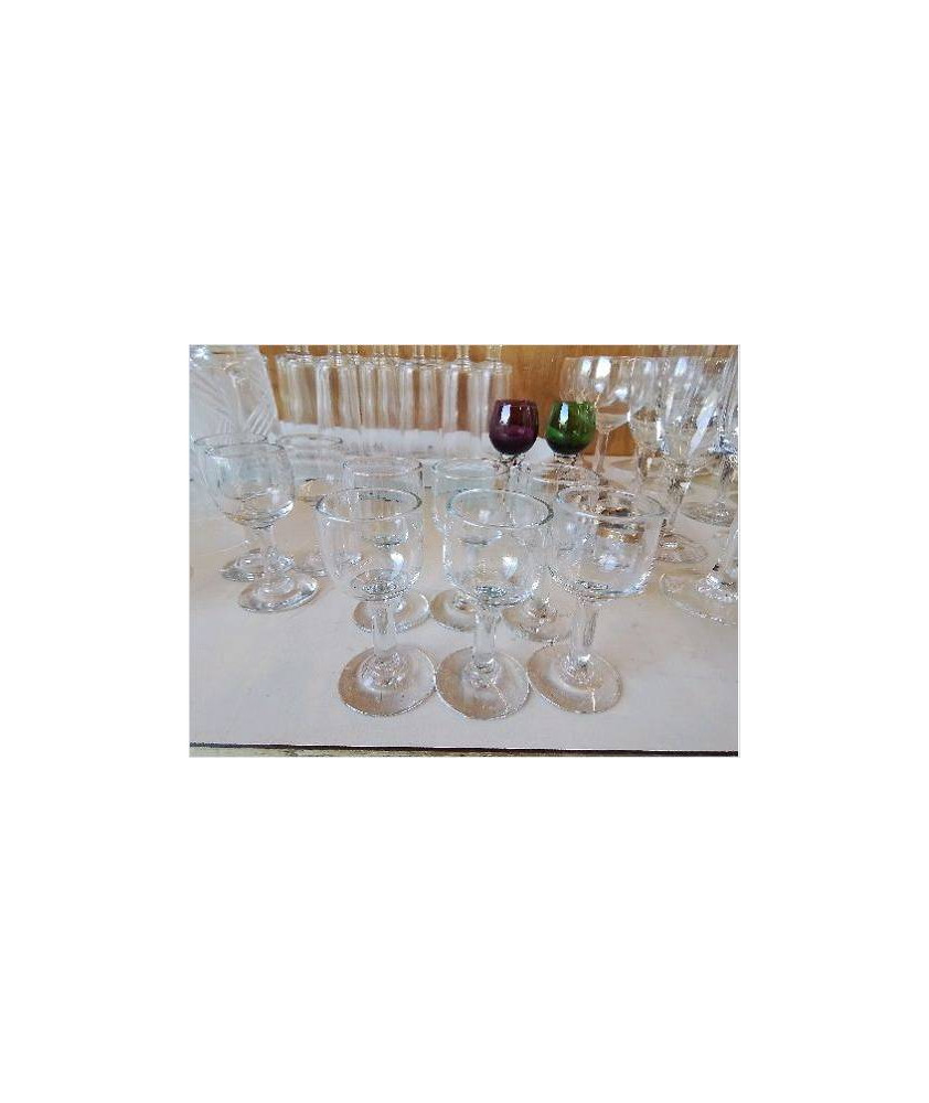 LOT DE PETIT VERRE 